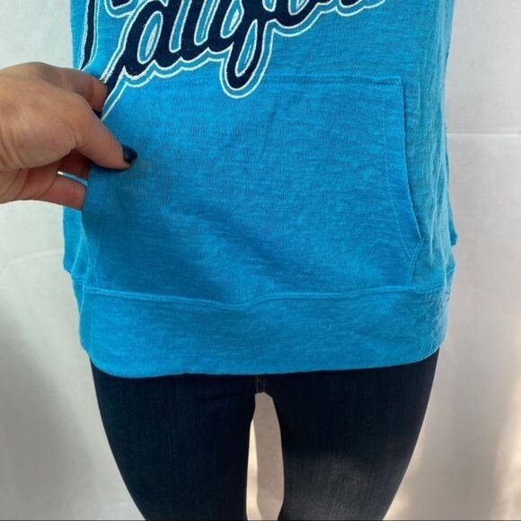 Passion-I Blue Hooded Top San Francisco California Hooded Shirt Size XL - Picture 5 of 9